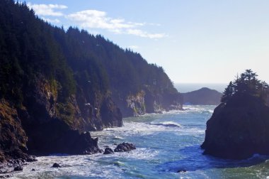 kust rotsen achtergrond