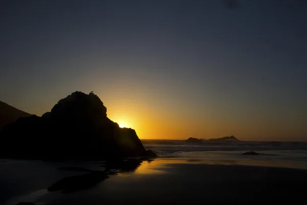 Панорамою заходу сонця — стокове фото