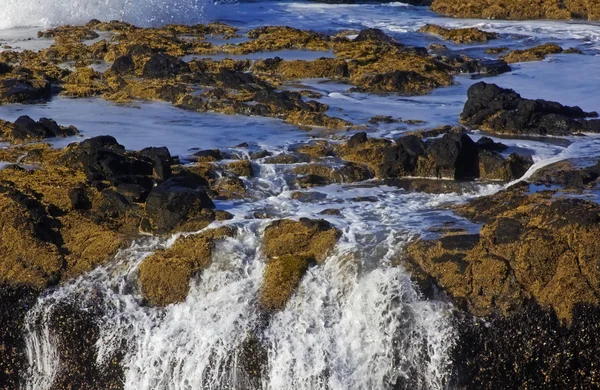 Onde sulla costa — Foto Stock