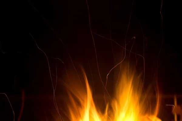 Fire Background — Stock Photo, Image