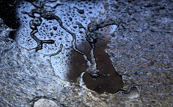 地面に水 — ストック写真