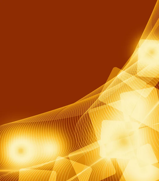 Glühende goldene abstrakte Hintergrund — Stockfoto