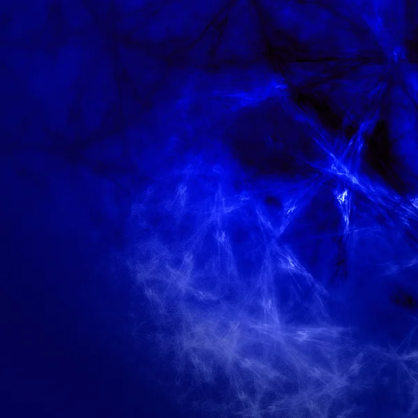 Fundo fractal azul — Fotografia de Stock