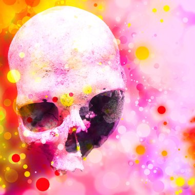 Kafatasının arka plan