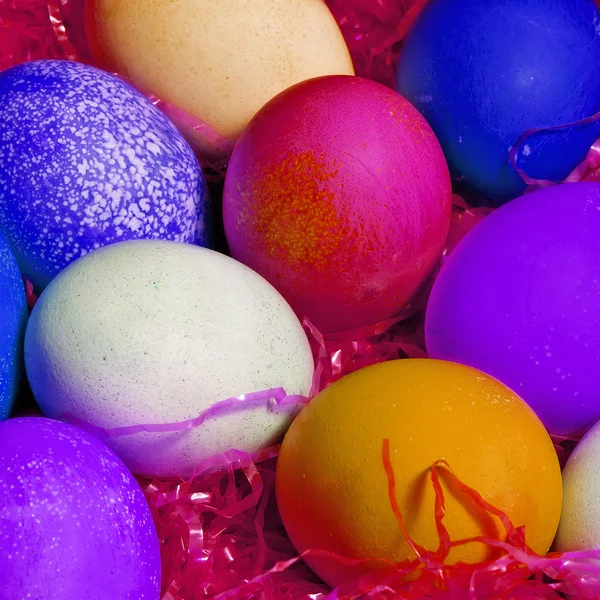 Easter Eggs Background — Stock Photo, Image