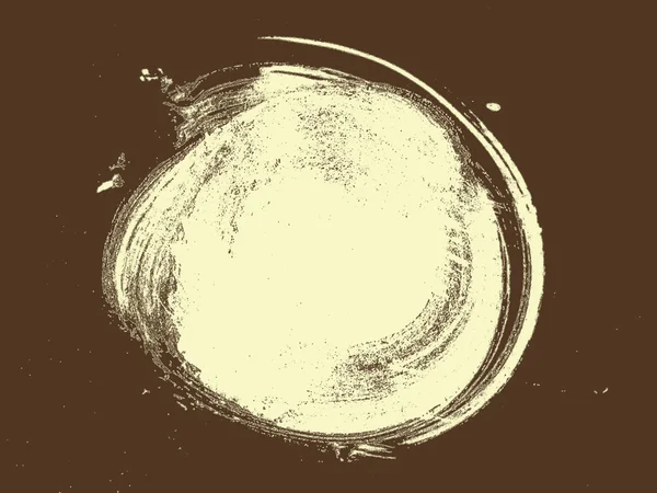 Круглое пятно гранжа — стоковое фото