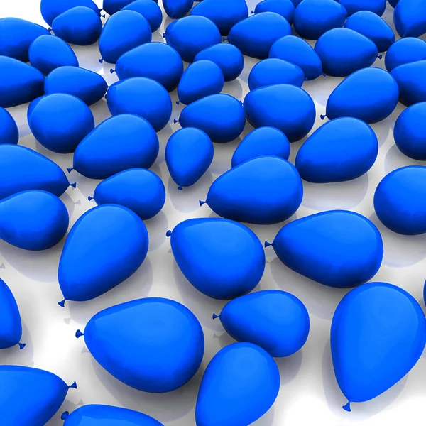 Blue Balloons — Stock Photo, Image