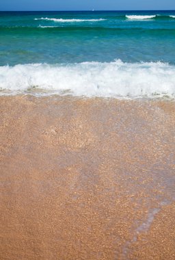 Fuerteventura, beyaz kum plaj