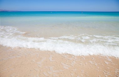 Fuerteventura, playa de sotavento jandia Yarımadası