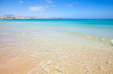 Fuerteventura, playa de sotavento jandia Yarımadası