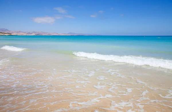 Fuerteventura, Playa De Sotavento on Jandia peninsula — Stock Photo, Image