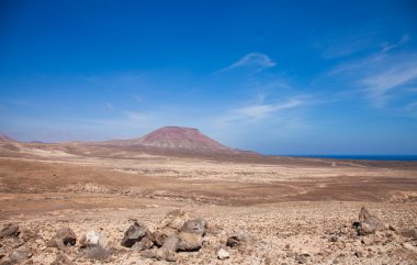 Kuzey fuerteventura, montana roja (kırmızı dağ)
