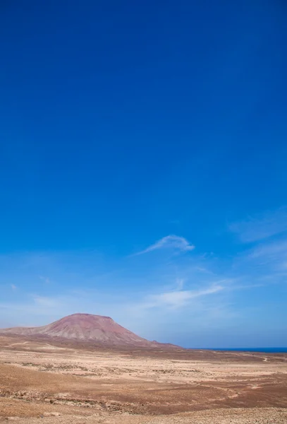 Nothern Fuerteventura, Montana Roja (Red mountain) — Stock Photo, Image