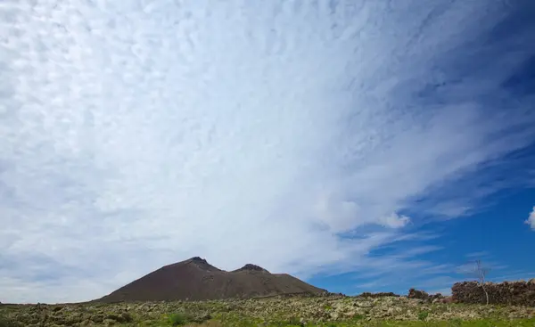 Vnitrozemí ostrova fuerteventura, malpais de la arena — Stock fotografie