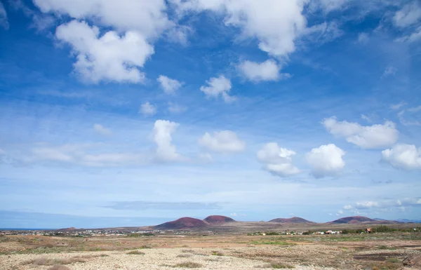Ve vnitrozemí ostrova fuerteventura — Stock fotografie