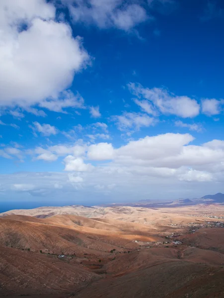 Ve vnitrozemí ostrova fuerteventura — Stock fotografie