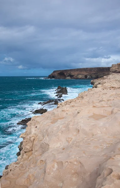 Olas en Ajuy — Foto de Stock