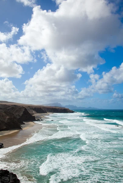 Costa Oeste de Fuerteventura em La Pared — Fotografia de Stock