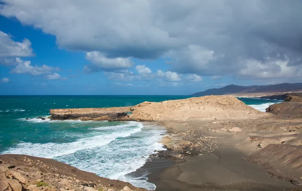 West coast of Fuerteventura at La Pared — Stock Photo, Image