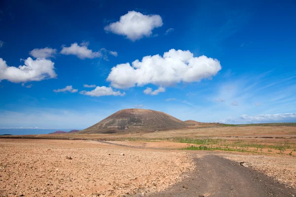 Ve vnitrozemí ostrova fuerteventura — Stock fotografie