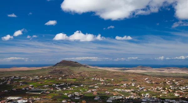 Ve vnitrozemí ostrova fuerteventura — Stock fotografie