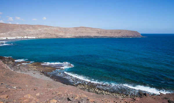 Central Fuerteventura, east coast — Stock Photo, Image