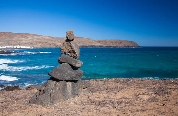 Fuerteventura Central, costa leste — Fotografia de Stock