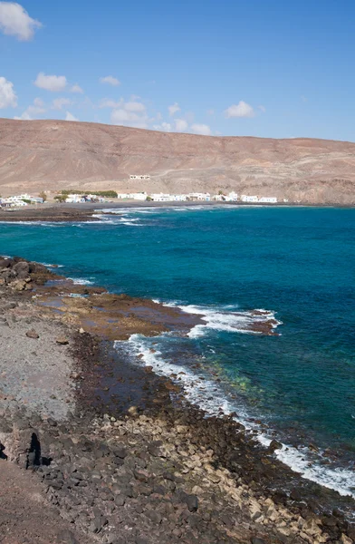 Central Fuerteventura, east coast — Stock Photo, Image