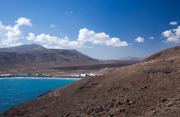 Centrum fuerteventura, wschodnie wybrzeże — Zdjęcie stockowe