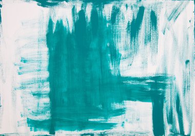 bazı başlangıç darbeleri ile tuval