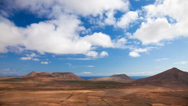 Ve vnitrozemí ostrova fuerteventura — Stock fotografie