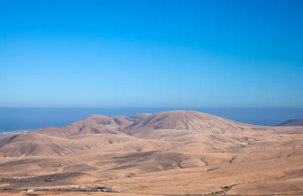 Fuerteventura, tindaya görüş — Stok fotoğraf