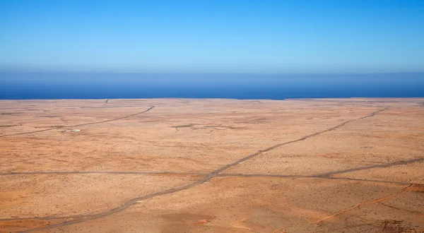 Fuerteventura, vista de Tindaya — Fotografia de Stock