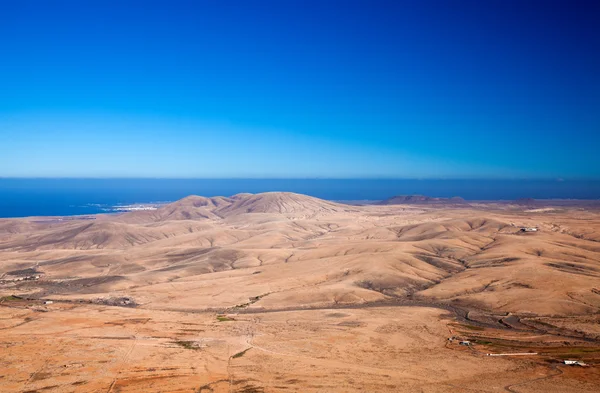 Fuerteventura, tindaya görüş — Stok fotoğraf