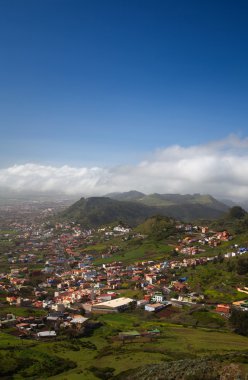 -Kuzey tenerife, mirador jardina görünümünden