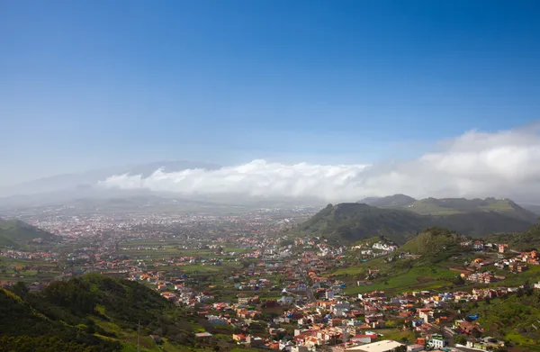 Noreste de Tenerife, vista desde Mirador Jardina — Foto de Stock