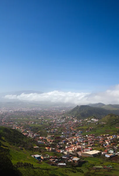 Nordeste de Tenerife, vista de Mirador Jardina — Fotografia de Stock