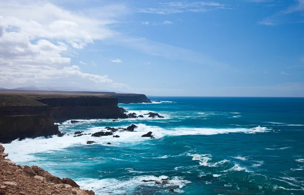 Costa oeste erosionada de Fuerteventura —  Fotos de Stock