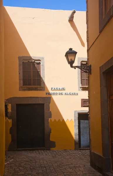 Las Plamas de Gran Canaria, cidade velha — Fotografia de Stock