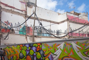 Las plamas de gran canaria, graffitti