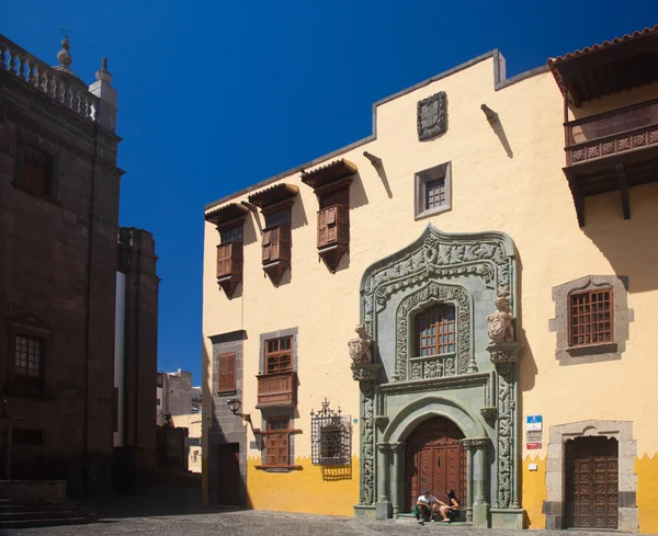 Las Plamas de Gran Canaria, casco antiguo — Foto de Stock