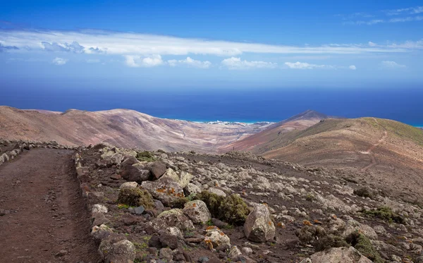 Południowej części wyspy fuerteventura, jandia — Zdjęcie stockowe