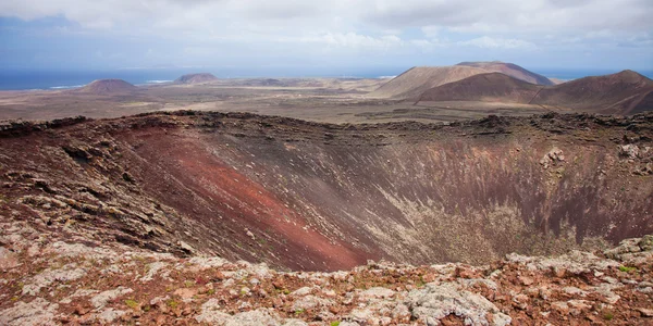 Fuerteventura settentrionale, Calderon Hondo — Foto Stock