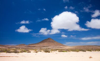İç kısımda Kuzey fuerteventura