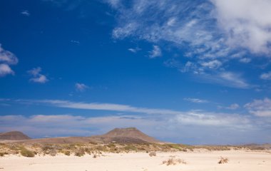 İç kısımda Kuzey fuerteventura