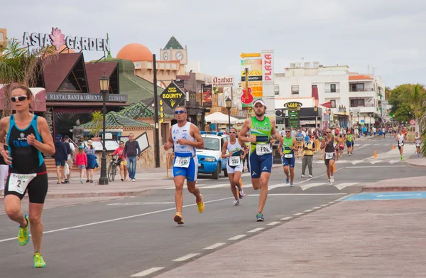 CORRALEJO - 07 de abril: Participantes en la parte ejecutiva de la ra — Foto de Stock