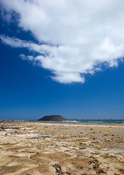Fuerteventura, pláže corralejo — Stock fotografie