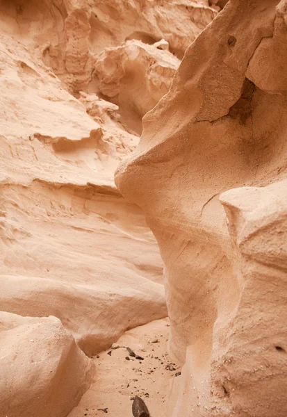 Noordelijke binnenland fuerteventura, barranco de los enamorados — Stockfoto