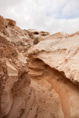 Kuzey iç fuerteventura, barranco de los enamorados