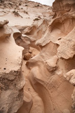 Kuzey iç fuerteventura, barranco de los enamorados